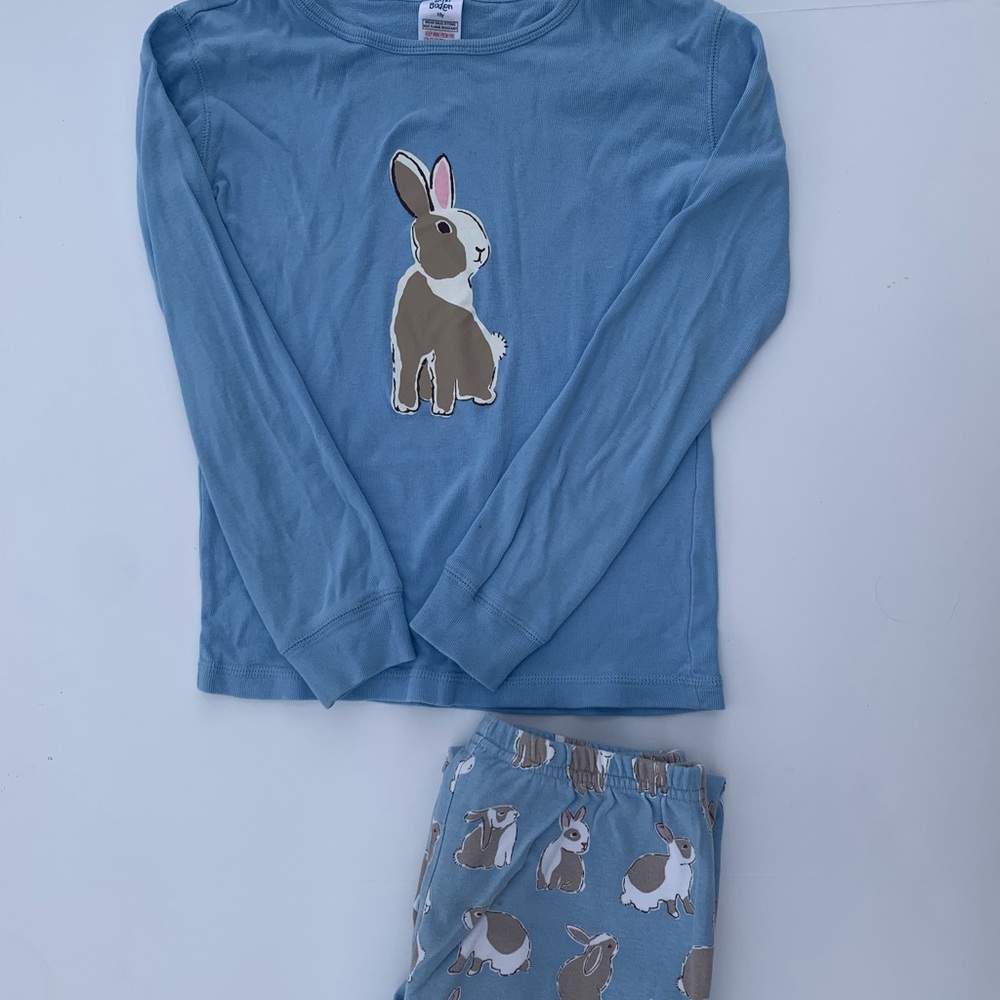 Girls bunny cotton PJ set